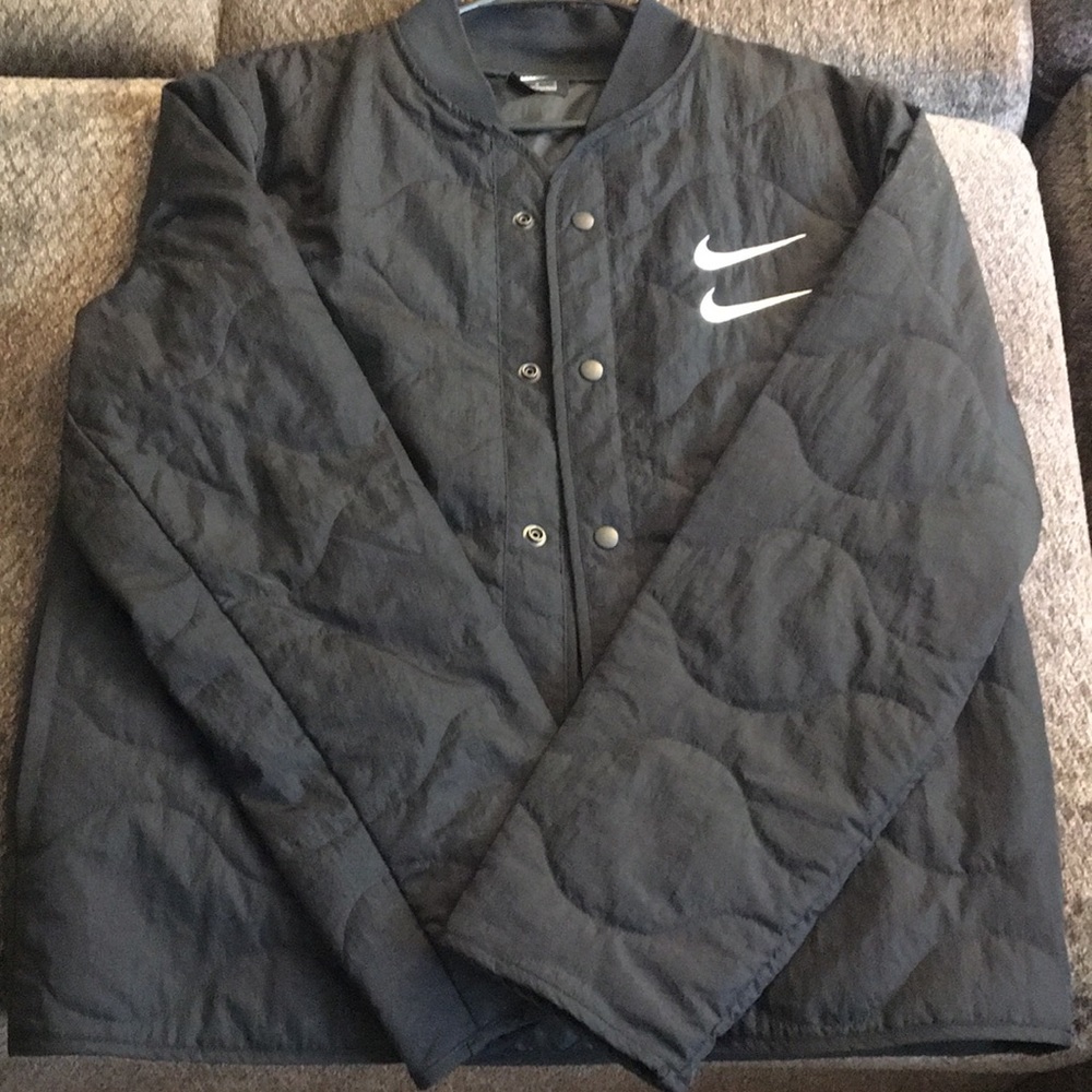 Double swoosh jacket